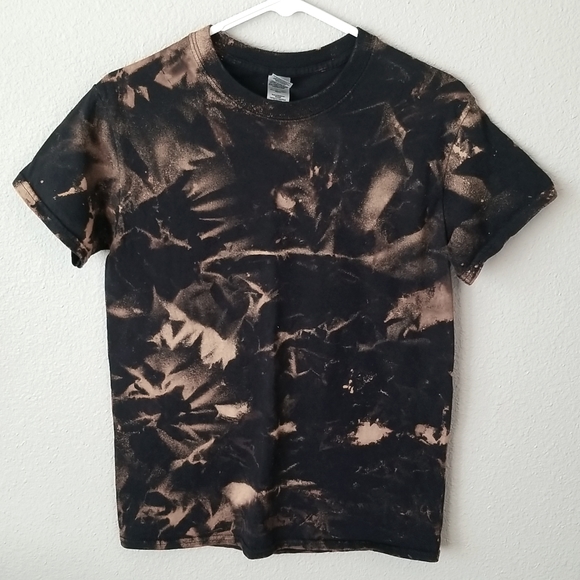 Gildan Tops - 3 for $15 Tie Dye Unisex Tshirt Black & Copper Colors Size Small